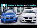 BMW 4 Series Gran Coupé vs BMW 3 Series Sedan