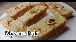 Mysore Pak Recipe | How to make mysore pak at home | By Tayyaba Shahbaz