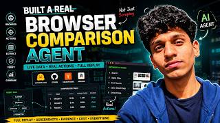🚀 I Built a Real Browser Comparison Agent That Goes Beyond Web Scraping