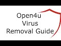 Open4u virus removal guide