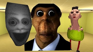 Obunga, Juggler And Hamood Habibi in The Hole Nextbot Gmod