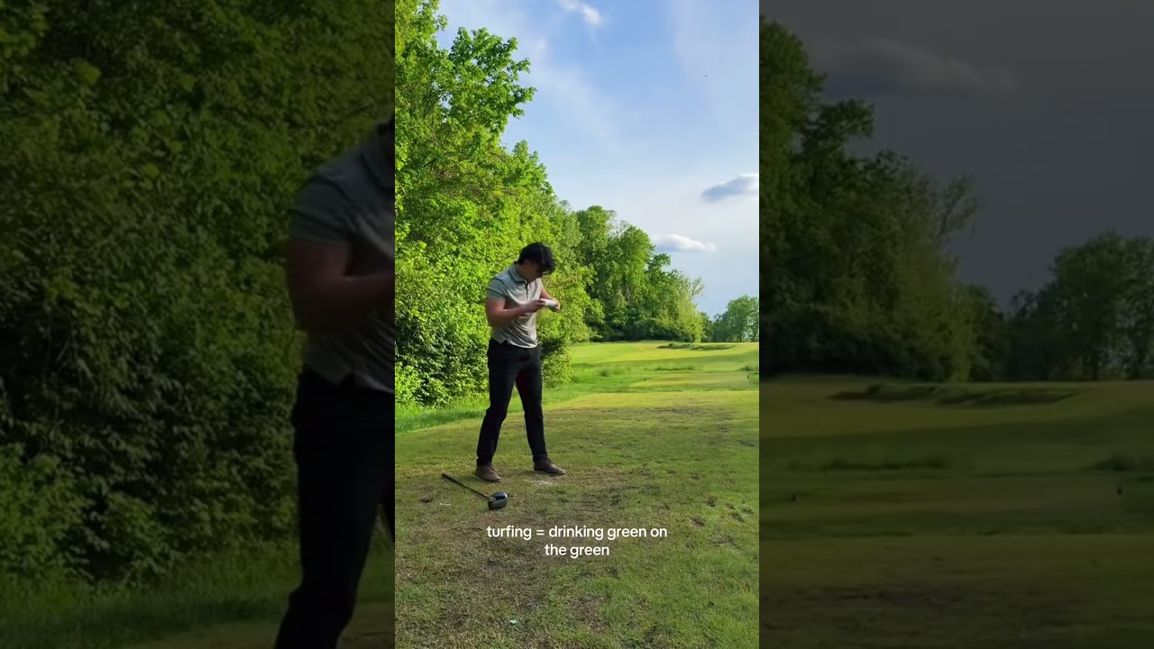 Tee time or turf time?👀🍃 