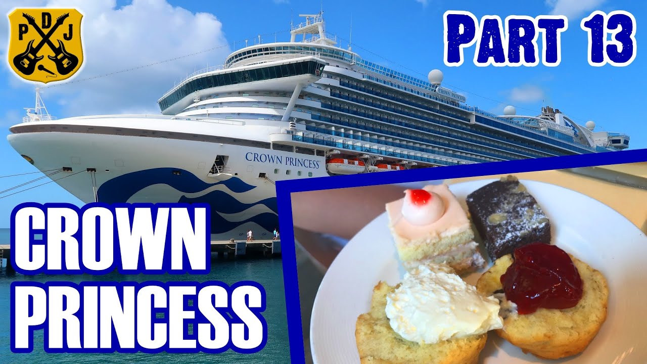 Crown Princess Part 13: Sea Day, Rehearsals, Tea Time, Sushi Buffet - ParoDeeJay Cruise Vlog 2020