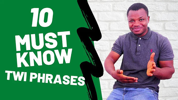 10 Must-Know Twi Phrases for Learners and Tourists | Conversational Twi | LEARNAKAN.COM