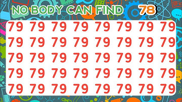 FIND THE ODD ONE OUT | TEST YOUR VISUAL SKILLS POWER | NUMBER AND LETTER EDITION.