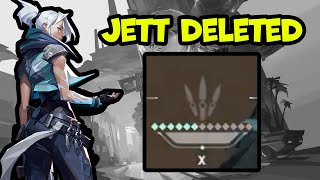 RIOT DELETED JETT IN VALORANTS PATCH 7.04 VALORANT PATCH 7.04