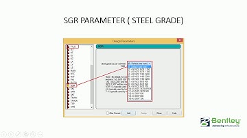 Implementation of Australian Steel design code (AS4100) in Staad.pro, PART-5