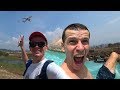 Аквапарк в Тайланде! Самолет над бошкой!