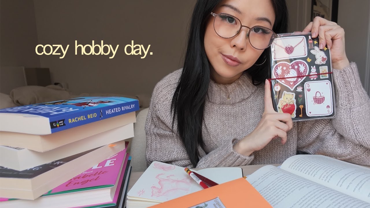 swapping my screen time for a full day of hobbies!