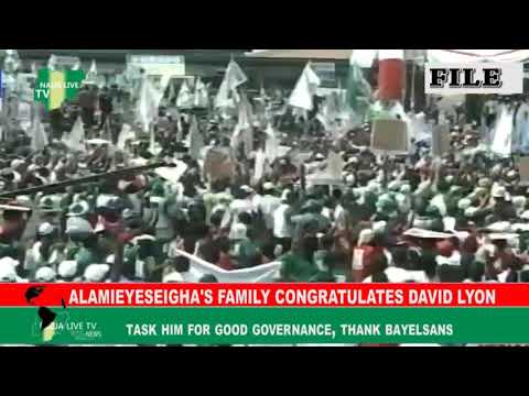 Alamieyesiegha's Family Congratulates Bayelsa Governor-elect David Lyon ...Thank Bayelsans