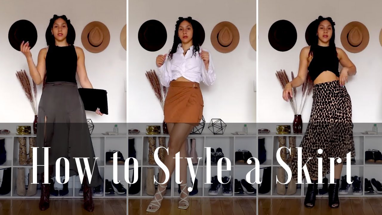 How to Style Skirts for Pear Shaped Women