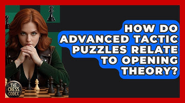 How Do Advanced Tactic Puzzles Relate To Opening Theory? - The Chess Codex