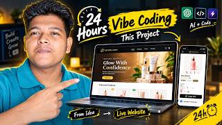 I Built a Full Website in 24 Hours Using AI 🤯 | Vibe Coding | Majharul Islam Sifat