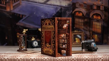Eternal Bookstore | DIY CuteBee BookNook Kit,The assembly tutorial