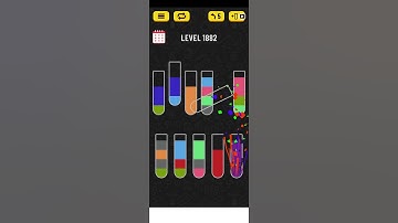 Watar sort 1882 #games #level #gaming #puzzle #gameplay#water#sorts #walkthrough #relaxing #solution