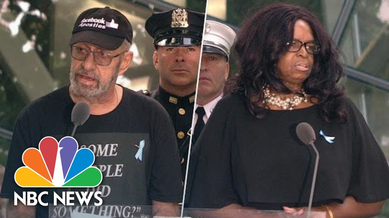 Name-Readers At 9/11 Ceremony Criticize Representative Ilhan Omar, Call For Gun Control | NBC News