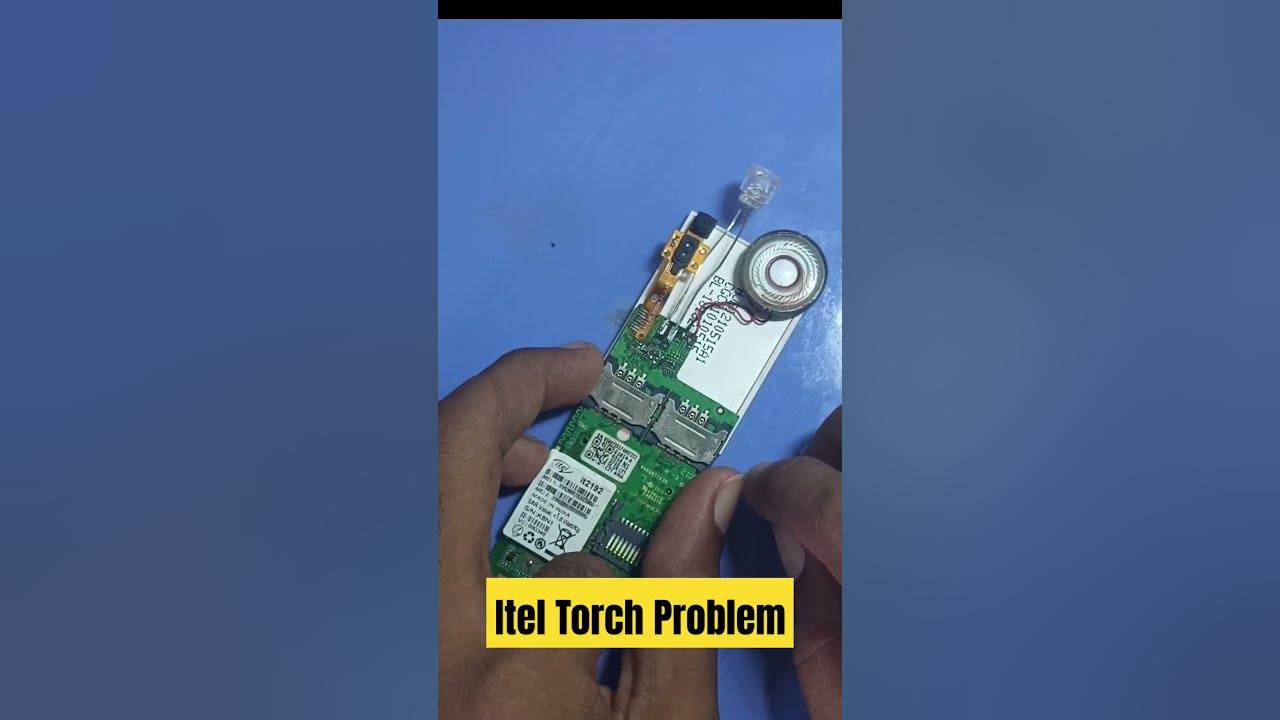Itel phone me light not working keypad phone mein torch not working