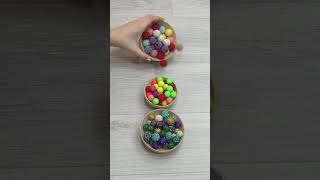 Oddly Satisfying Beads Jingle Bells Stones Balls Compilation