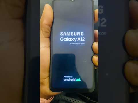 Samsung Galaxy A12: полный сброс настроек/разблокировка графического ключа. Работает 100