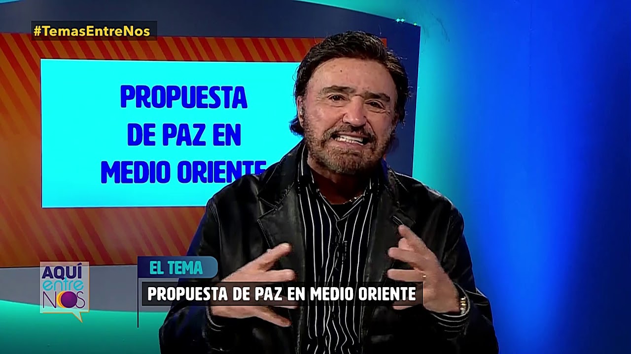 Qué representa la propuesta de paz entre Israel y Palestina - Dr. Armando Alducin