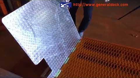 1-Way Mobile Dock (Ramp) Stepping Board