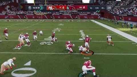 Madden NFL 21  fumble return for td