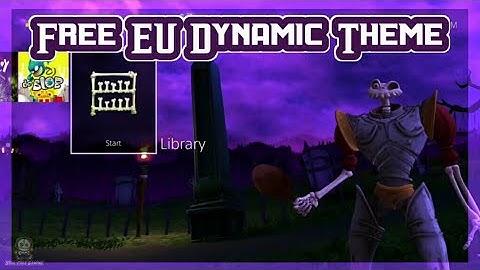(FREE) Medievil Dynamic Theme - PS4 (EU PSN Store)
