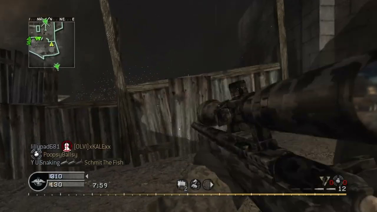 Call of Duty 4: R700 Gameplay (No Commentary)