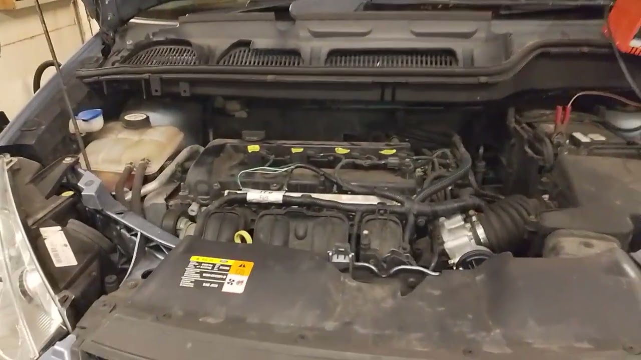 Ford C-Max плохо работает после замены блока управления двигателем.