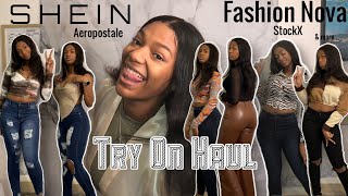 Fall\/Winter Try On Haul || Ft. SHEIN, Fashion Nova,  StockX, Aeropostale , Journeys and more !