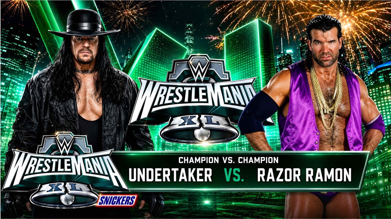 undertaker＆RAZOR RAMON The Undertaker Vs Razor Ramon l Champion Vs Champion l