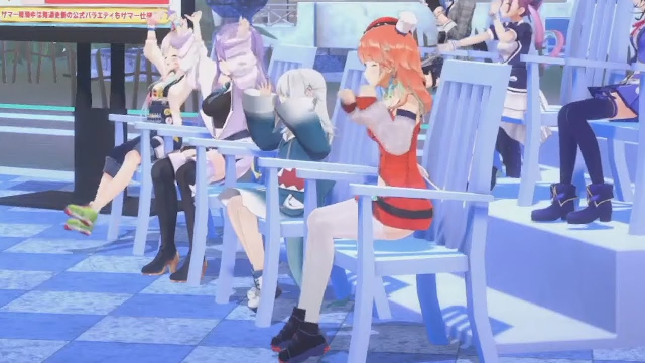 Gura giggles at Kiara's running motion 【Gura, Kiara Hololive】 YouTube