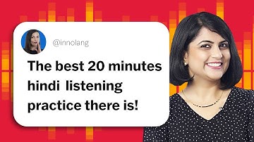 20 Minutes of Real Life Hindi Listening Skills | For ALL Learners