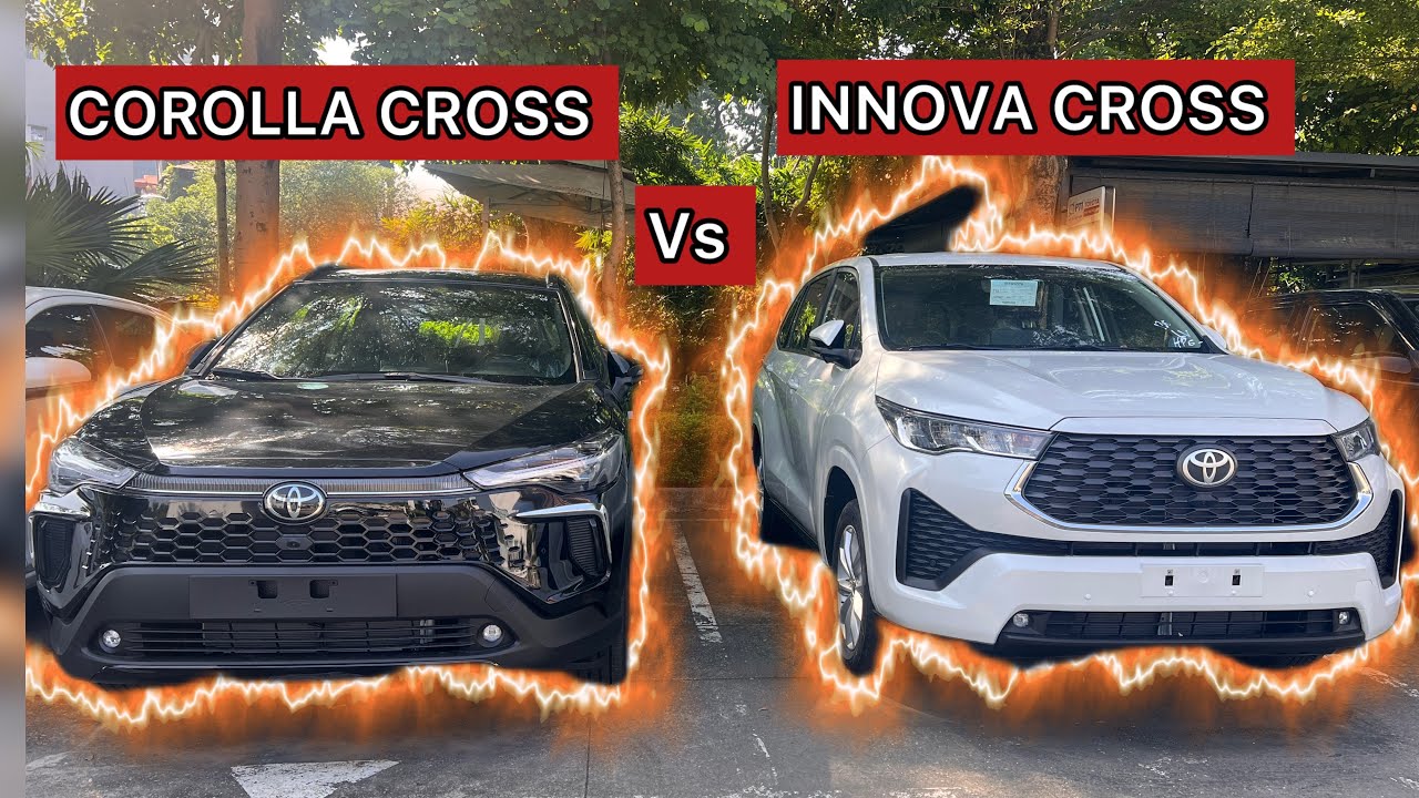 So sánh Corolla Cross với Innova Cross 2025 – Khác biệt & Nổi bật tại Hà Nội So sánh nội thất Corolla Cross và Innova Cross
