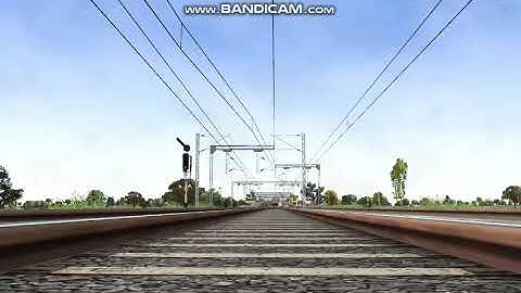 Train over the camera MSTS OPEN RAILS