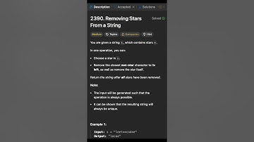 Big Tech Wants You To Know This Stack Trick! Leetcode 2390  - Removing Stars From a String