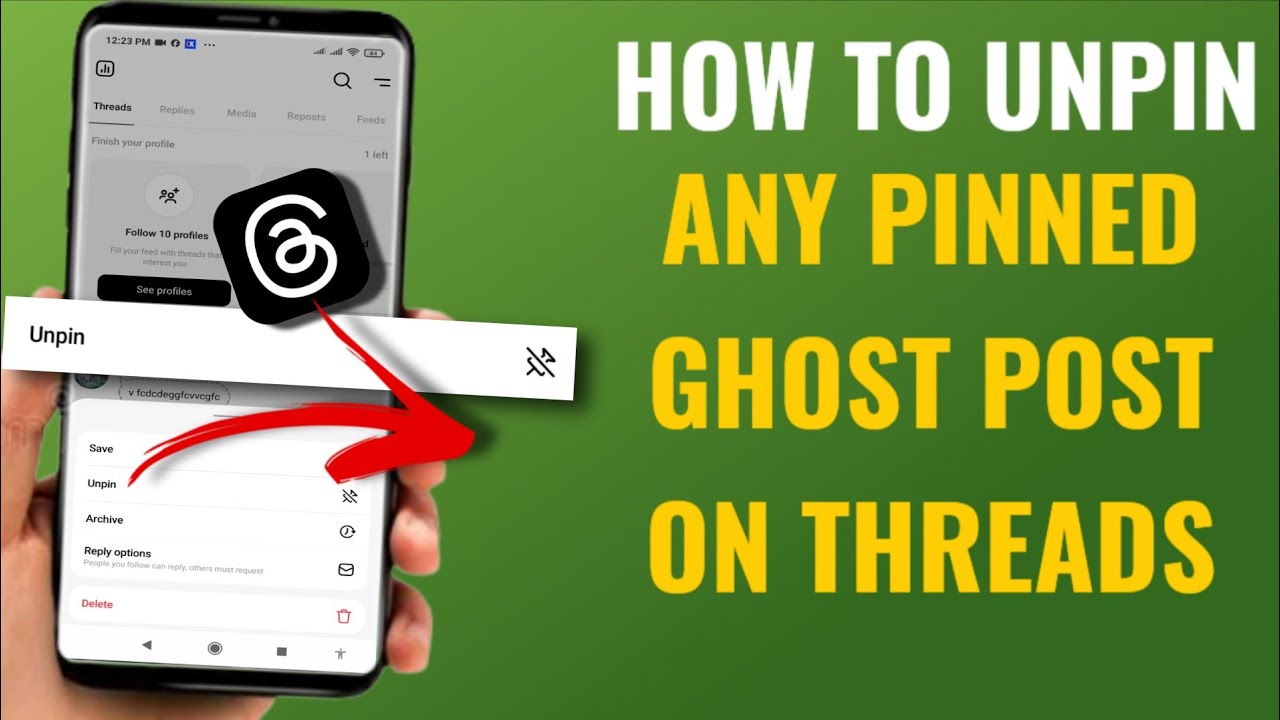 How to Unpin Any Pinned Ghost Post on Threads (Step-by-Step Guide ...