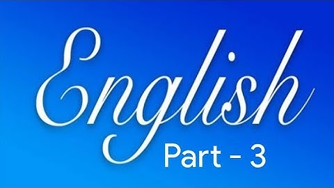 Kerala University BSc Botany previous questions -  ENGLISH ( language - II ) -  Part - 3 ( sem - 1 )