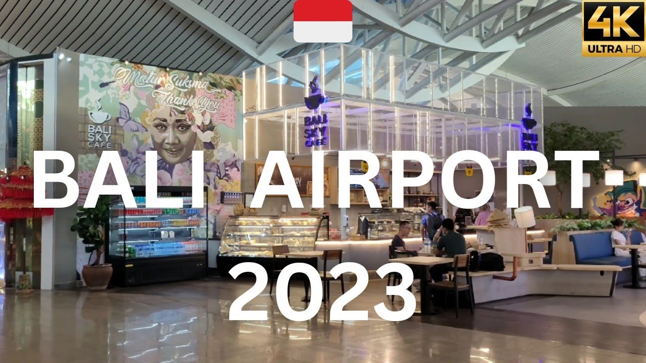 Exploring Bali's Gateway: A Fascinating Tour of Ngurah Rai Airport in Denpasar Bali Indonesia 🇮🇩