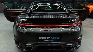 Porsche 911 Turbo S 2024 года — идеальная аэродинамика и спортивный дизайн