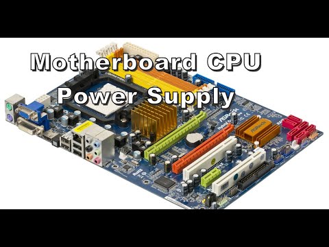 Microprocessor Power Supply MOTHERBOARD |Microprocessor| Power supply| - YouTube