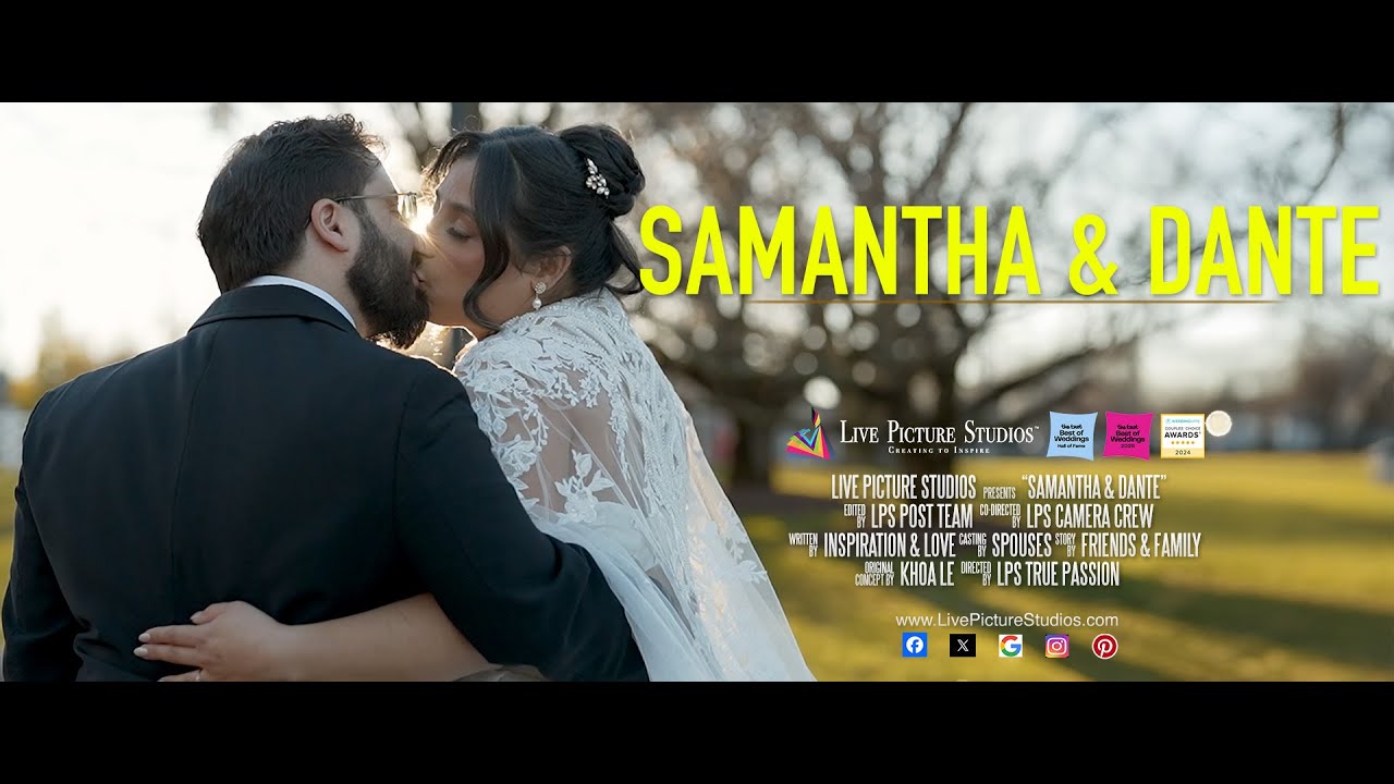 Samantha and Dante Wedding Highlight at Olde Mill Inn, NJ