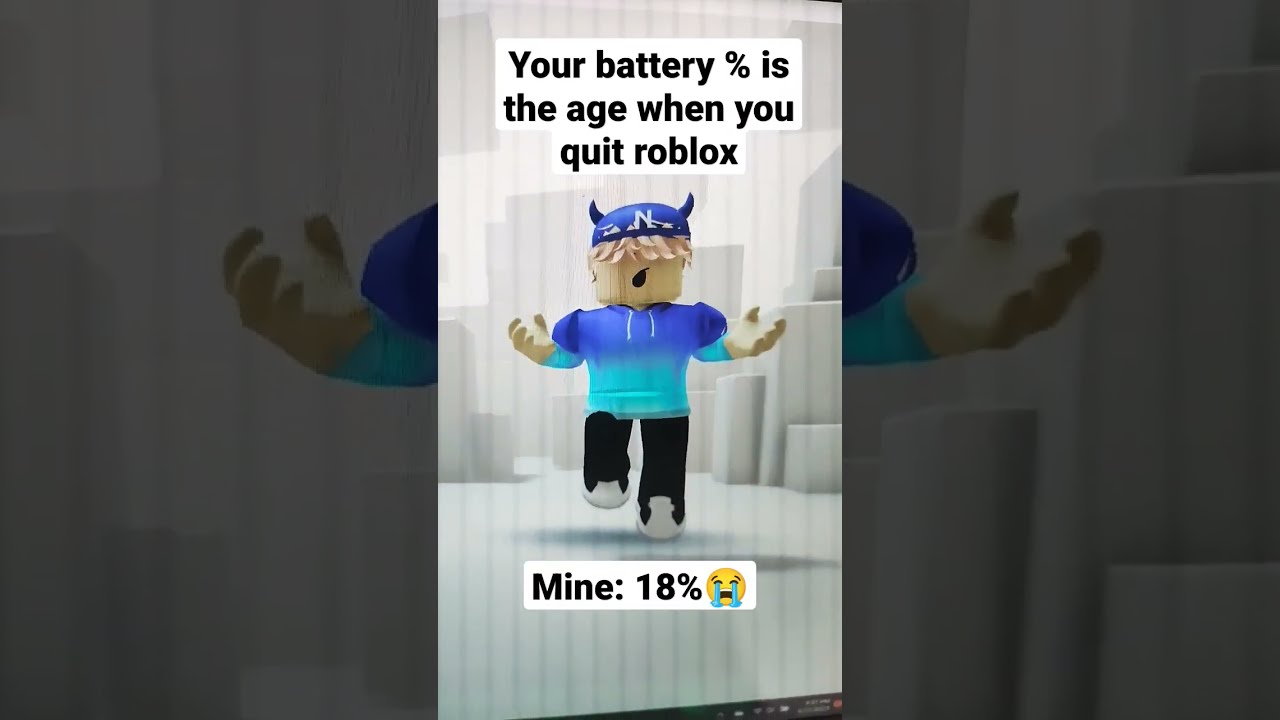 Your Battery Is The Age When You Quit Roblox Roblox YouTube Maxres2 
