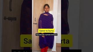 Saree To Kurta Outfits For College