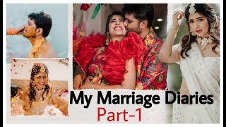 ಅರಿಶಿನ ಶಾಸ್ತ್ರ ಮತ್ತು ಮೆಹೆಂದಿ || MY MARRIAGE DIARIES || ADITI PRABHUDEVA ❤️ YASHASVI