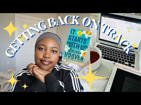 Get Back On Track With Me| Cleaning, Finance Student, Reading