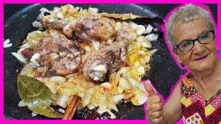 😋🍗POLLO en PEPITORIA de la ABUELA [ Cocina Tradicional !!! ]