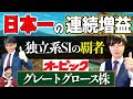 【儲かり過ぎ】日本一の連続増益"オービック"は運用保守で荒稼ぎ【グレートグロース株】