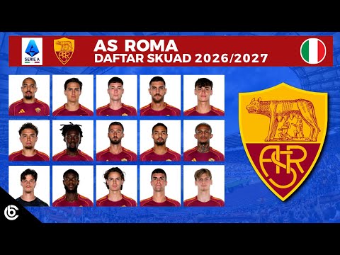 asiatogel188 x JACKPOT338 - RESMI !! Daftar Skuad Pemain AS Roma 2026/2027 - AS Roma 2026