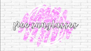 How To Get Free Sunglasses On Roblox Youtube - how to get interstellar sunglasses roblox